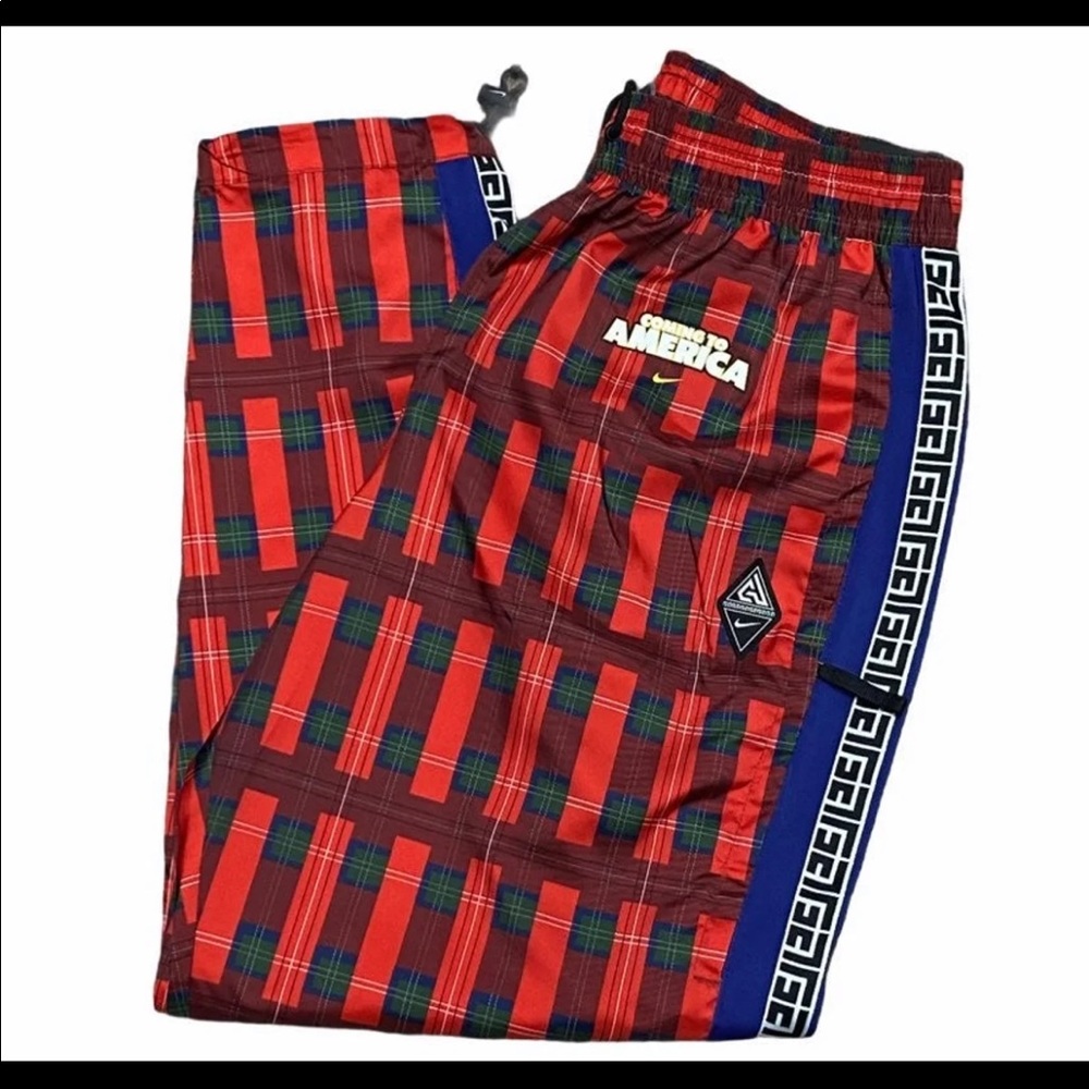 Nike Giannis Freak Coming to America plaid pants